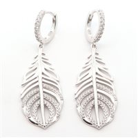 Orecchini Domar Gioielli Donna Orecchino argento 925 in Argento Cubic Zirconia EZC117904